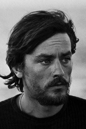 Alain Delon portrait