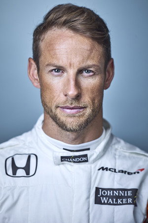 Jenson Button portrait