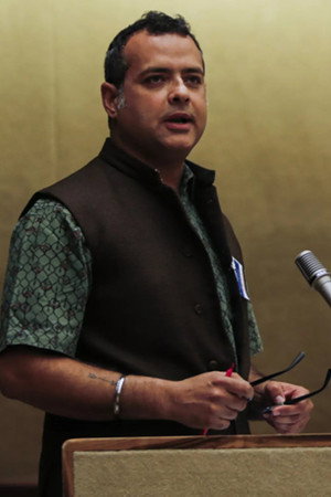 Vijay Prashad portrait