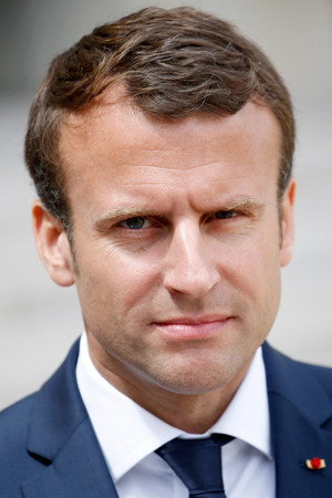 Emmanuel Macron portrait
