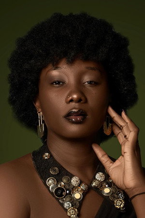 Brigitte Tchanégué portrait