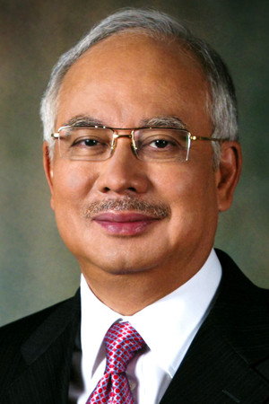 Najib Razak portrait