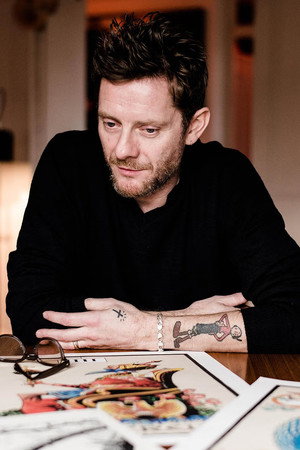 Jamie Hewlett portrait