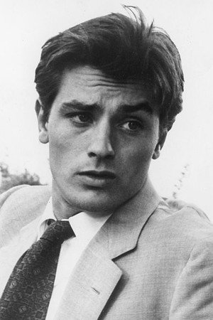 Alain Delon portrait