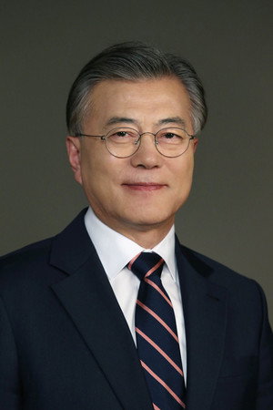 Moon Jae-in portrait