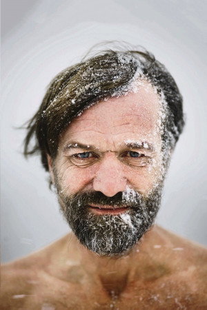 Wim Hof portrait