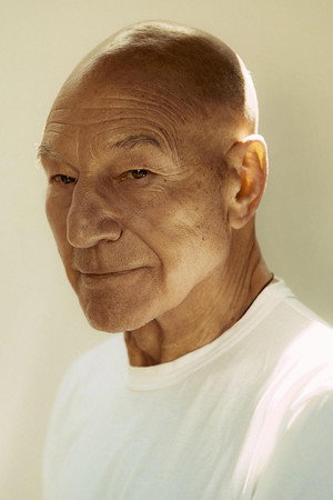 Patrick Stewart portrait