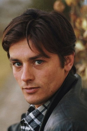 Alain Delon portrait
