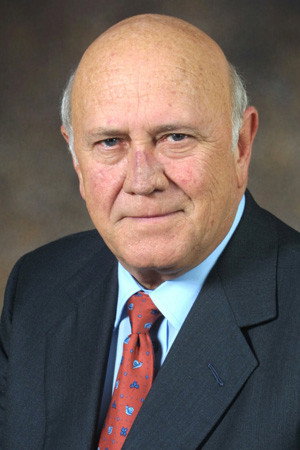 F.W. de Klerk portrait