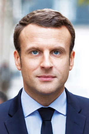 Emmanuel Macron portrait