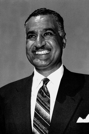 Gamal Abdel Nasser portrait