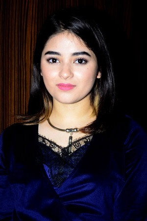 Zaira Wasim portrait
