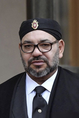 King Mohammed VI portrait
