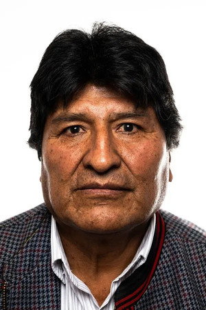 Evo Morales portrait