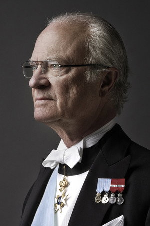 King Carl XVI Gustaf of Sweden portrait