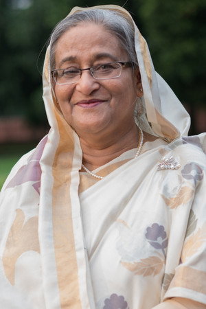 Sheikh Hasina portrait