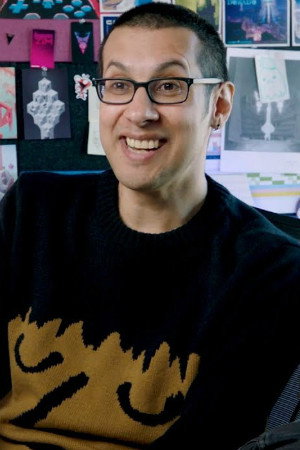Jhonen Vasquez portrait