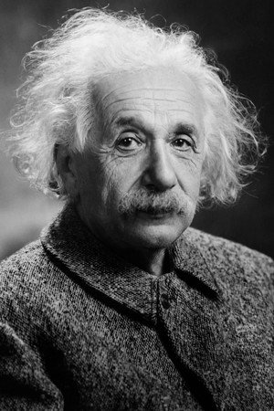Albert Einstein portrait