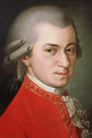 Wolfgang Amadeus Mozart portrait
