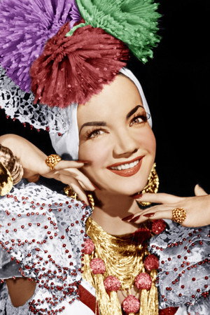 Carmen Miranda portrait
