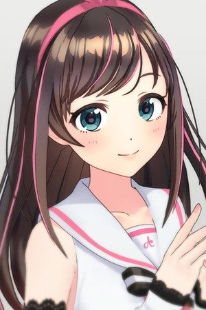 Kizuna AI portrait