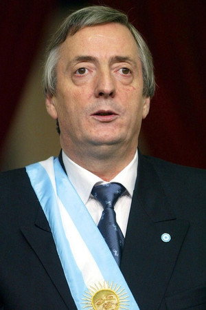 Néstor Kirchner portrait