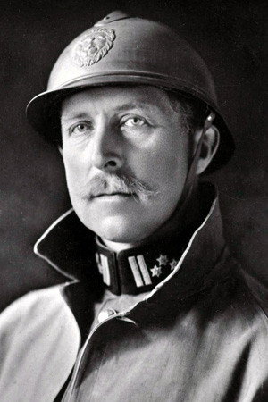 King Albert I of Belgium portrait