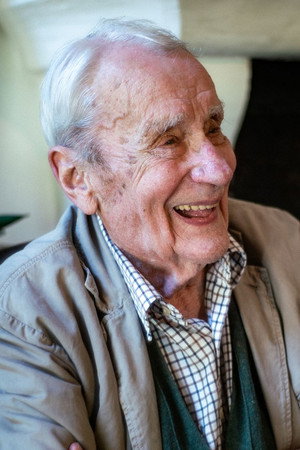 Christopher Tolkien portrait