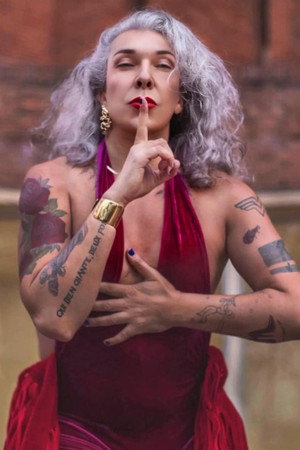 Rouge Mary portrait