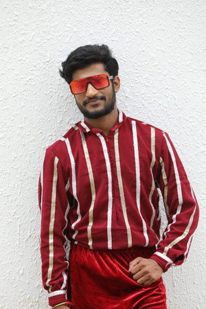 Huli Karthik portrait