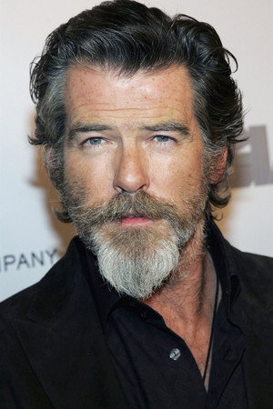 Pierce Brosnan portrait