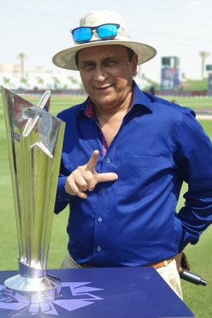 Sunil Gavaskar portrait