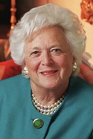 Barbara Bush portrait