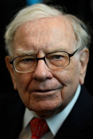 Warren Buffett portrait