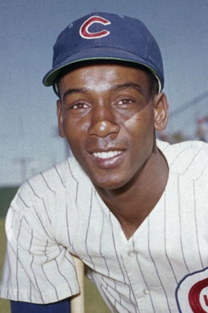 Ernie Banks portrait