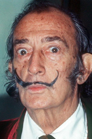 Salvador Dalí portrait