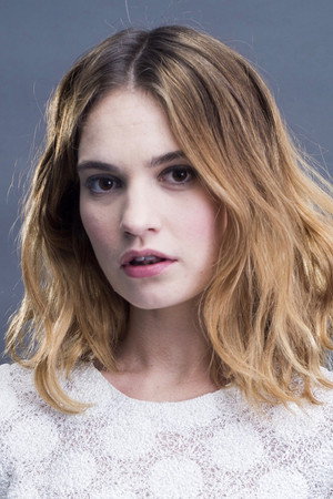 Lily James portrait