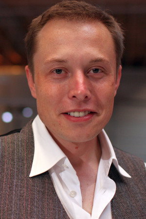 Elon Musk portrait