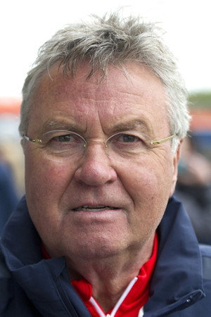 Guus Hiddink portrait