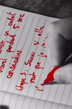 the red pen portrait