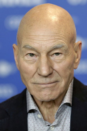 Patrick Stewart portrait