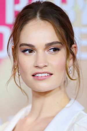 Lily James portrait
