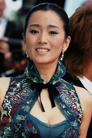 Gong Li portrait