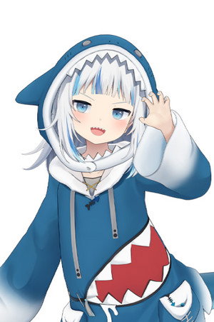 Gawr Gura portrait