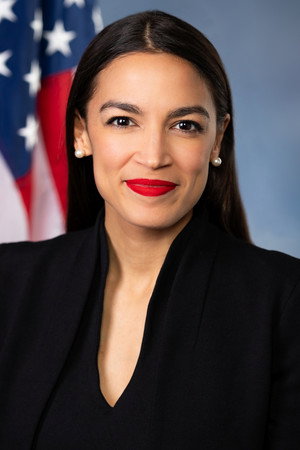 Alexandria Ocasio-Cortez portrait