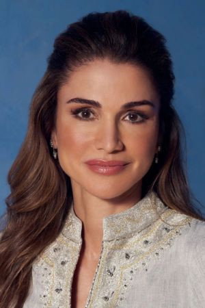 Queen Rania of Jordan portrait