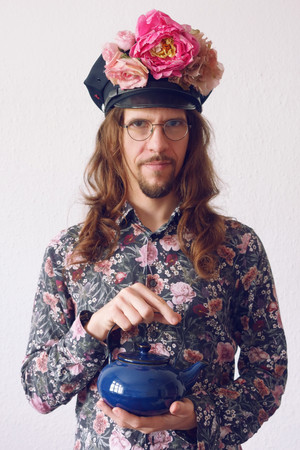 Officer Flower portrait