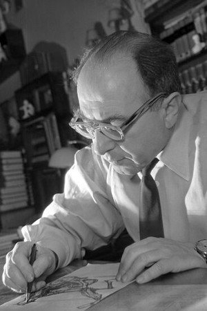 Boris Efimov portrait