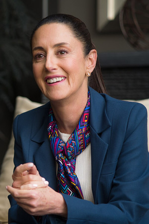 Claudia Sheinbaum portrait