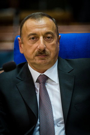 Ilham Aliyev portrait